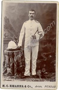 Soldier, unit unidentified. India. c. 1904 - 1910.