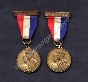 Two King George VI Coronation Medals. Belonged to