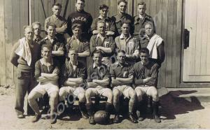 Football team, "Rangers". Stalag XXA. 1941-1942.