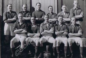 Football team, "Aston Villa". Stalag XXA. 1941-194