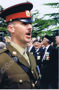 Regimental Sergeant-Major Rowley. 50th Anniversary