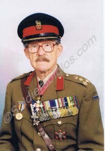Brigadier M.G. Harvey. 50th Anniversary of the Bat
