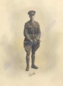 Second Lieutenant A.H. Webb. 1/6th Battalion, The