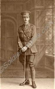 Second Lieutenant Reginald Bennett. 13th Battalion