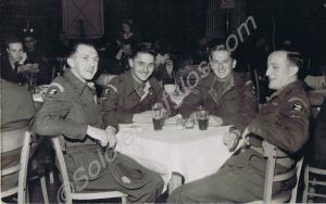 On leave. 2nd Battalion, The Gloucestershire Regim