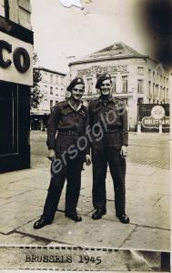 On leave. 2nd Battalion, The Gloucestershire Regim