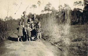 Soldiers with local children. 2nd Battalion, The G