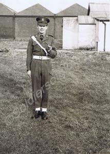 Corporal Stan Stephens. Regimental Police,  Glouce