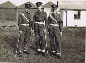Corporals Ray Kilburn, Pete Goss and Stan Stephens