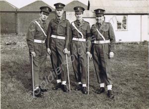 Corporals Ray Kilburn, Pete Goss, Stan Stephens an