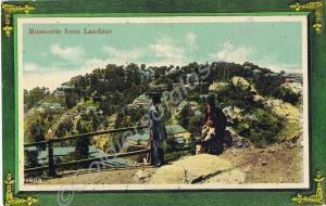 Mussorie from Landour. Belonged to 19229 Private W