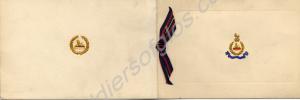 Christmas card from Lieutenant-Colonel R.M. Grazeb
