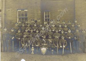 Winners of the Inter-Company Shooting Shield. Capt