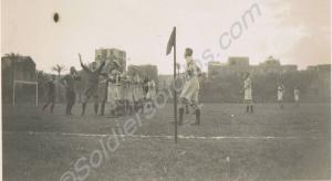 Rugby Match. 2nd Battalion, The Gloucestershire Re