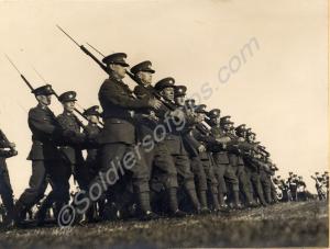 Parade. 6th (Territorial) Battalion, The Glouceste