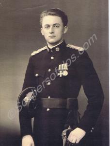 Lieutenant C.W.E. Coppen-Gardener. Royal Hampshire