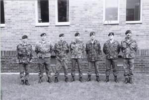 Company Headquarters, "C" Company, 1st Battalion,