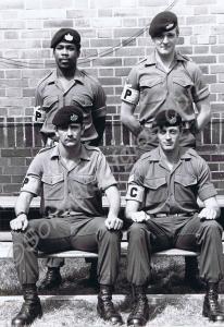 Provo Staff,  1st Battalion, The Gloucestershire R