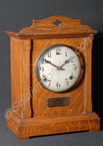 Presentation clock from the Sergeants' Mess to  86
