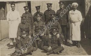 Soldiers and cooks. 11th Battalion, The Gloucester