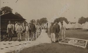 Cook Tent scene. 11th Battalion, The Gloucestershi