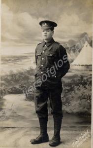 Soldier of 94th Training Reserve Battalion. Note T