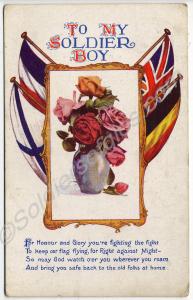 Postcard sent to Private G.W. Nash, 94th Training