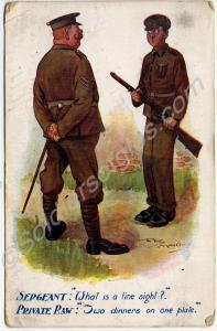 Postcard sent to Private G.W. Nash, 94th Training