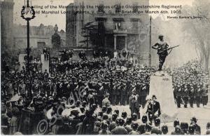 "Uveiling of the Memorial to the Heroes of the Glo
