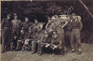 Motor Pool.  5182910 Private Francis Fowler,  seco