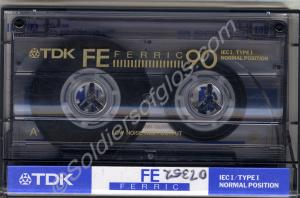 An audio tape of the WWI experiences of 19800 Priv