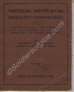 "Tactical Notes for the Infantry Commander" by Maj