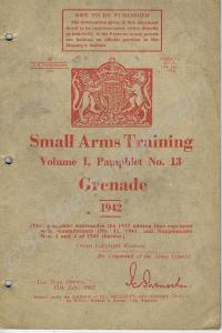 "Small Arms Training - Volume I, Pamphlet N. 13 -