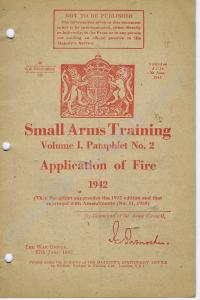 "Small Arms Training - Volume I, Pamphlet N. 2 - A