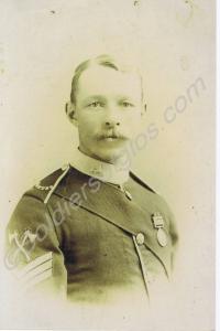 3887 Pioneer Sergeant Edward Garraway. 1st Battali