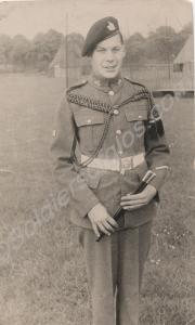 Drummer Tony Eagles. 1st Battalion, The Gloucester