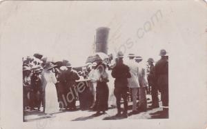 Families aboard HMT REWA en route for Malta.  2nd
