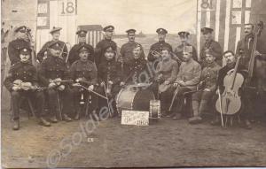 The British Camp Orchestra. Cottbuss P.O.W. Camp.