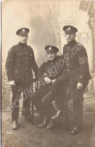 Three British prisoners. 204108 Corporal William A