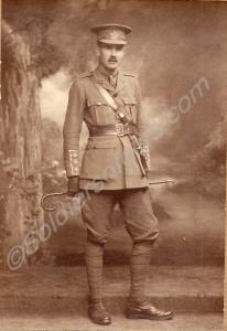 Captain Cyril Herbert-Smith. Gloucestershire Regim