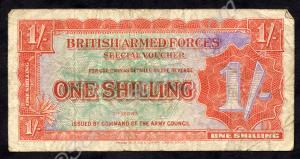British Armed Forces Special Voucher to the value