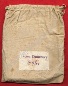 Canvas bag containing map, training schedules, joi