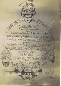 Poster for a British concert party at the "Cottbus