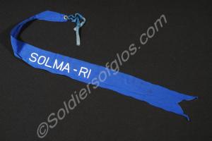 Solma-Ri streamer. 1st Battalion, The Royal Glouce