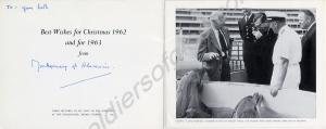 Christmas Card sent by Field Marshal Bernard Law M