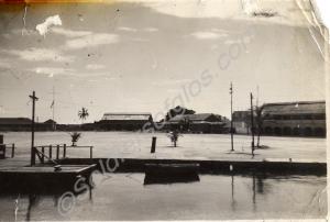 Barracks and Square at Port Royal.  Gloucestershir
