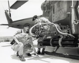Operation Wild Sunset II. "Inspecting a Bell Huey