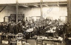 Christmas dinner. 12th Battalion, The Gloucestersh