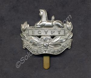 Gloucestershire Regiment front badge. Belonged to