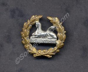 Gloucestershire Regiment back badge 1918 'Festuber
